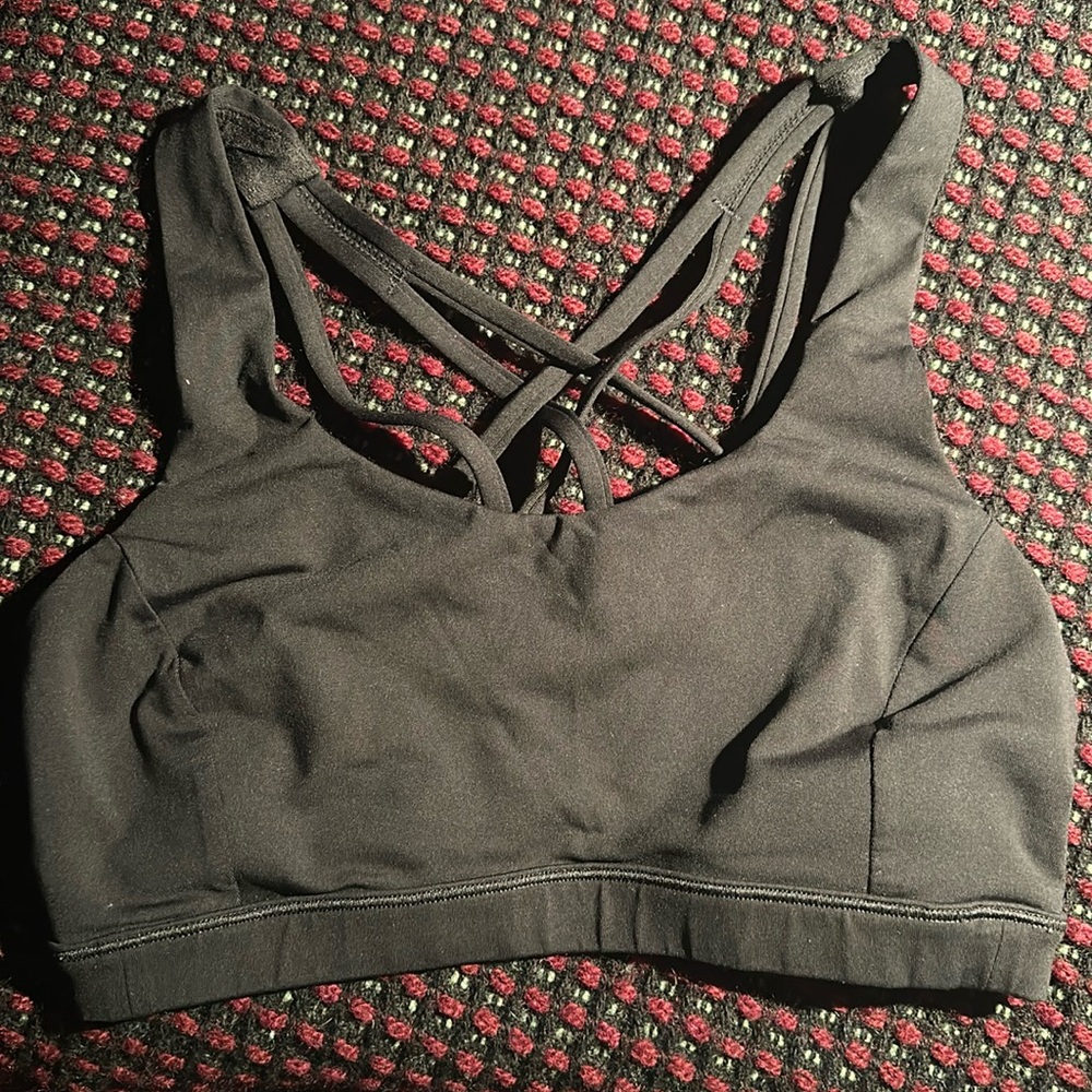 Lululemon Sports Bra Black 4